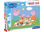 Cle Puzzle 24 Maxi Superkolor Peppa Pig 24028