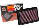 Filtro Aria Motore K&N 33-5070: Filtro Di Ricambio Ad Alte Prestazioni, Premium, Lavabile, Per Aumentare Le Prestazioni, 2017-2019 (Civic Type R)