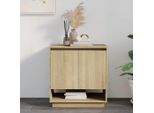 Vidaxl Credenza Rovere Sonoma 70X41X75 Cm Materiale A Base Di Legno