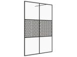 Vidaxl Schermo Doccia Per Cabina Doccia Con Vetro Trasparente Esg 140X195 Cm