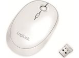 Logilink ID0205 Logilink Maus Funk & Bluetooth,2.4Ghz,800/1200/1600Dpi,Weiß