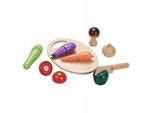 Mondo Classico Set Di Affettaverdure In Legno Con Velcro 16 Pezzi.