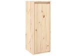 Armadio A Muro 30X30X80 Cm In Legno Di Pino Massiccio