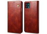 Custodia Per Oppo Realme 9 Pro, Custodia In Pelle Flip Wallet Con Funzione Stand Rosso