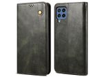 Custodia Per Samsung Galaxy M42 4G, Portafoglio In Pelle Flip Case Con Funzione Stand Verde