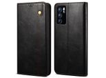 Custodia Per Oppo Reno6 Pro, Custodia Flip In Pelle Con Funzione Stand Nero