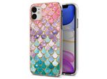 Custodia Per Iphone 11, Cassa Paraurti In Silicone Tpu Antiurto A Fantasia Colorful