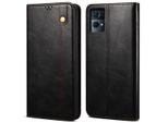 Custodia Per Oppo Reno7 Pro 5G, Custodia In Pelle Flip Wallet Con Funzione Stand Nero