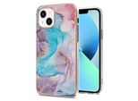 Custodia Per Iphone 14 Plus Modello Tpu Silicone Antiurto Custodia Bumper Blu