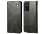 Custodia Per Oneplus 9RT 5G, Custodia In Pelle Flip Wallet Con Funzione Stand Verde