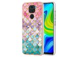 Custodia Per Xiaomi Redmi Note 9, Custodia In Silicone Tpu Antiurto A Fantasia Colorato