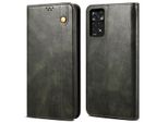 Custodia Per Xiaomi Redmi Note 11S, Portafoglio In Pelle Flip Case Con Funzione Stand Verde