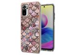 Custodia Per Xiaomi Redmi Note 10 4G / Note 10S, Custodia In Silicone Tpu Antiurto A Fantasia Rosa