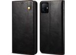 Custodia Per Xiaomi Mi 11T / Mi 11T Pro, Custodia In Pelle Flip Wallet Con Funzione Stand Nero