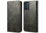 Custodia Per Oppo Reno6 4G, Portafoglio In Pelle Flip Case Con Funzione Stand Verde