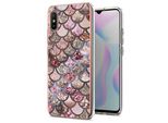 Custodia Per Xiaomi Redmi 9A, Custodia In Silicone Tpu Antiurto A Fantasia Rosa