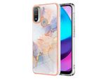Custodia Per Motorola Moto E20 / E30 / E40, Custodia In Silicone Tpu Antiurto A Fantasia Bianco