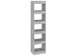 Libreria/Divisorio Grigio Cemento 40X30X166 Cm