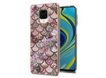 Custodia Per Xiaomi Redmi Note 9S / 9 Pro / 9 Pro Max, Custodia In Silicone Tpu Antiurto A Fantasia Rosa