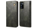 Custodia Per Oppo Reno6 Pro, Custodia Flip In Pelle Con Funzione Stand Verde