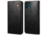 Custodia Per Oppo Realme 9 Pro+, Custodia In Pelle Flip Wallet Con Funzione Stand Nero