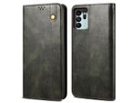Custodia Per Oppo Reno6 Z, Portafoglio In Pelle Flip Case Con Funzione Stand Verde