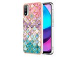 Custodia Per Motorola Moto E20 / E30 / E40, Custodia In Silicone Tpu Antiurto A Fantasia Colorato