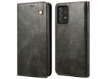 Custodia Per Samsung Galaxy A52S 5G, Custodia In Pelle Flip Wallet Con Funzione Stand Verde