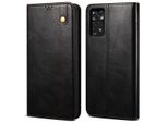 Custodia Per Xiaomi Redmi Note 11S, Portafoglio In Pelle Flip Case Con Funzione Stand Nero