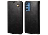 Custodia Per Samsung Galaxy A13 5G, Custodia In Pelle Flip Wallet Con Funzione Stand Nero