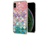 Custodia Per Iphone Xs Max, Cassa Paraurti In Silicone Tpu Antiurto A Fantasia Colorful