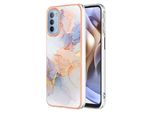 Custodia Per Motorola Moto G31 / G41, Custodia In Silicone Tpu Antiurto A Fantasia Bianco