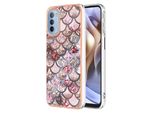 Custodia Per Motorola Moto G31 / G41, Custodia In Silicone Tpu Antiurto A Fantasia Rosa