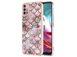 Custodia Per Motorola Moto G30 / G20 / G10 / G10 Power, Custodia In Silicone Tpu Antiurto A Fantasia Rosa