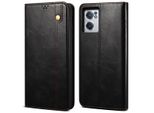 Custodia Per Oneplus Nord Ce 2 5G, Custodia In Pelle Flip Wallet Con Funzione Stand Nero