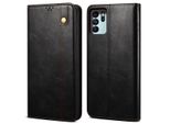 Custodia Per Oppo Reno6 Z, Custodia Flip In Pelle Con Funzione Stand Nero