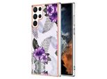 Custodia Per Samsung Galaxy S23 Ultra Modello Tpu Silicone Antiurto Custodia Bumper Viola