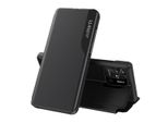 Custodia Flip Per Xiaomi Redmi 10C Xiaomi Redmi 10C, Custodia In Finto Cuoio Con Finestra E Funzione Stand Nero