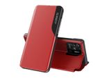 Custodia Flip Per Xiaomi Redmi 10C Xiaomi Redmi 10C, Custodia In Finto Cuoio Con Finestra E Funzione Stand Blu