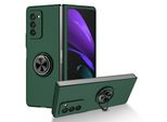Custodia Rigida Sottile Per Samsung Galaxy Z Fold 2 5G, Con Supporto Ad Anello Verde