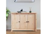 Vidaxl Credenza 100X35X74 Cm In Legno Di Pino Massiccio