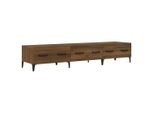 Mobile Tv In Rovere Marrone 150X34,5X30 Cm Materiale In Legno
