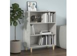 Credenza Grigio Cemento 69,5X32,5X90 Cm Materiale A Base Di Legno