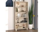 Vidaxl Credenza Hamar Pino Massiccio Marrone Miele