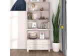 Vidaxl Credenza Hamar Pino Massiccio Bianco