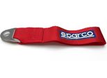 Sparco Racing Tow-Haul Harnesses - Rosso - Max. 3000Kg - Foro Da 16Mm - Omologato Fia 240 Mm X 1,6 M