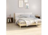 Comodini 2 Pz. Marrone Miele 40X30X40 Cm In Legno Di Pino Massiccio