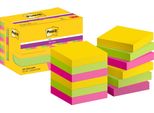 Post-It® 7100290181 Post-It® Super Sticky Rio De Janeiro Note Adesive Extra Forti 654MTDR Colori Assortiti 12 Tamponi