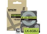 Epson C53S672079 Epson Schriftband Lk LK-6GBJ C53S672079, 24 Mm Schwarz Auf GrüN