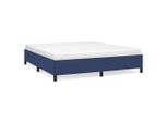 Vidaxl Struttura Letto Senza Materasso Blu 180X200 Cm In Tessuto